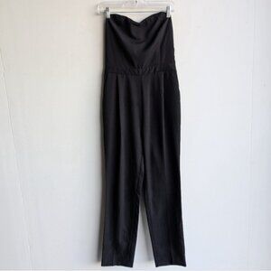 Jealous Tomaro Black Strapless Jumpsuit